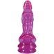 Фентезійний фалоімітатор Doc Johnson Crystal Jellies - Invader Dong 8.5 Inch - Purple SX4443,4 - інтернет-магазин інтимних товарів Squitter