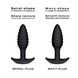 Анальная пробка Dorcel SPIRAL PLUG, диаметр 3 см, силиконSO8289,4 - интернет-магазин интимных товаров Squitter