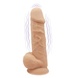 Фаллоимитатор с вибрацией SilexD Norman Vibro Flesh (MODEL 1 size 8,5in), двухслойный, диаметр 5 см SO5016 фото 1