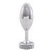 Металлическая анальная пробка DOXY Butt Plug SMOOTH, гладкая, диаметр 3,3 смSO8030,1 - интернет-магазин интимных товаров Squitter