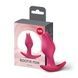 Анальна пробка Fun Factory BOOTIE FEM Raspberry, у вигляді бутона, діаметр 2,9 см, тонкий обмежувач SX3694,6 - інтернет-магазин інтимних товарів Squitter