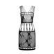 Бодістокінг мінісукня з метеликами Passion BS090 One Size black SO6388,5 - інтернет-магазин інтимних товарів Squitter