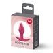 Анальна пробка Fun Factory BOOTIE FEM Raspberry, у вигляді бутона, діаметр 2,9 см, тонкий обмежувач SX3694,7 - інтернет-магазин інтимних товарів Squitter