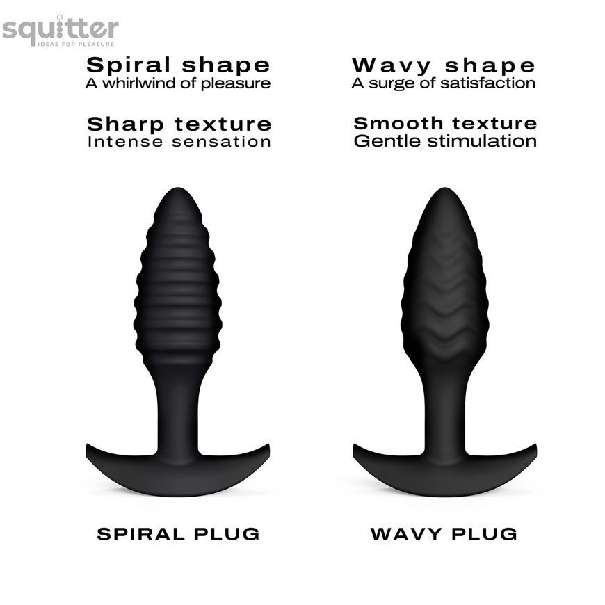 Анальная пробка Dorcel SPIRAL PLUG, диаметр 3 см, силикон SO8289 - онлайн-сексшоп Сквитер