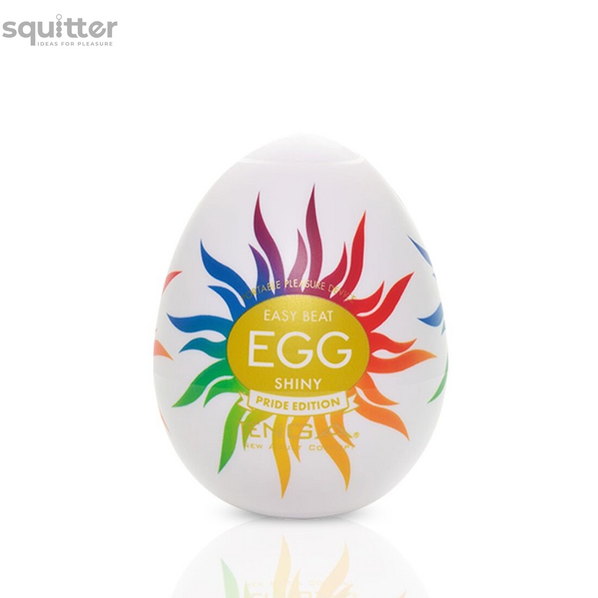 Мастурбатор-яйце Tenga Egg Shiny Pride Edition SO3815 фото