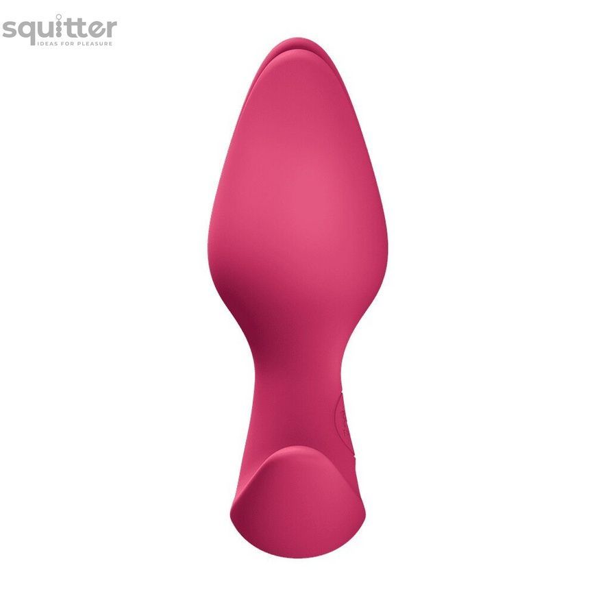Анальна пробка Fun Factory BOOTIE FEM Raspberry, у вигляді бутона, діаметр 2,9 см, тонкий обмежувач SX3694 - онлайн-сексшоп Сквітер