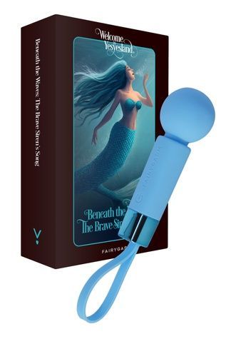 Мінівібромасажер FairyGasm Pearlstasy blue SX0634 - онлайн-сексшоп Сквітер