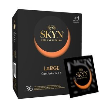 Безлатексні преміум-презервативи SKYN Large 36 шт, збільшений розмір SX2395 - онлайн-сексшоп Сквітер