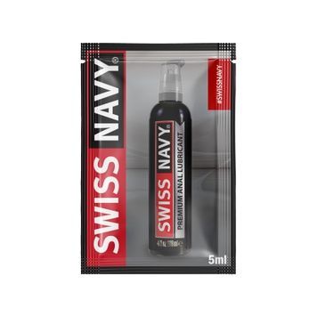 Пробник анального лубриканту на силіконовій основі Swiss Navy Premium Anal 5 мл SO8291 - онлайн-сексшоп Сквітер