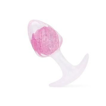 Анальна пробка Liebe Seele Icecream-shaped Crystal Anal Plug - Pink Medium SX4867 - онлайн-сексшоп Сквітер