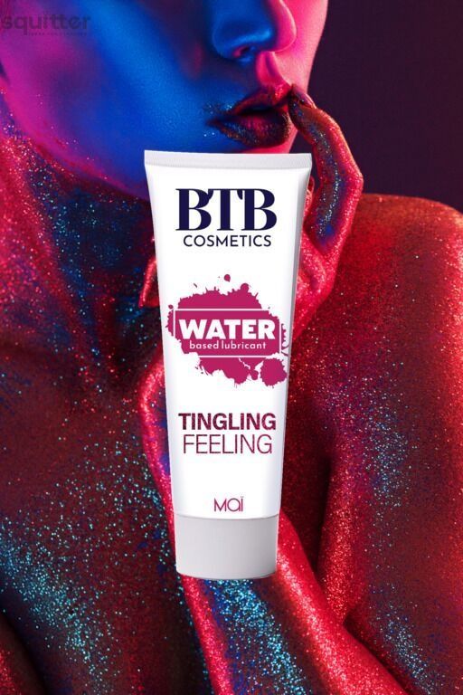 Змазка на водній основі з ефектом вібрації MAI TINGLING FEELING (100 мл) SO6562 - онлайн-сексшоп Сквітер