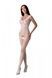 Бодістокінг з крилами Passion BS098 One Size, white, середня сітка, відкритий доступ SO8937,1 - інтернет-магазин інтимних товарів Squitter