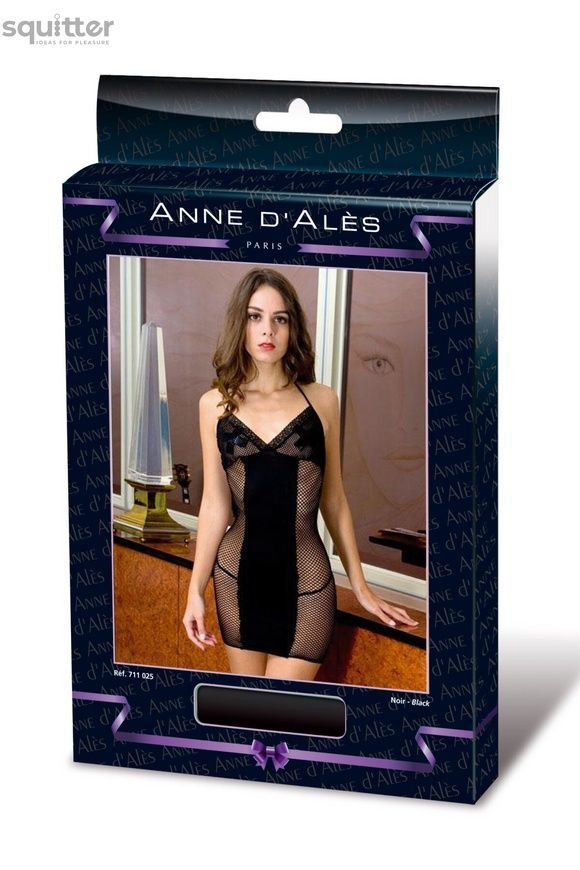 Платье-сетка Anne De Ales Dernier Tango Black S/M SO4658 - онлайн-сексшоп Сквитер