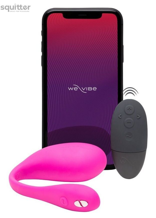 Смарт-віброяйце We-Vibe Jive 2 Electric Pink, пульт ДК, до 4 годин роботи SX2148 - онлайн-сексшоп Сквітер