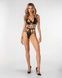 Боді Obsessive Keira Lise teddy S/M SX3092,5 - інтернет-магазин інтимних товарів Squitter