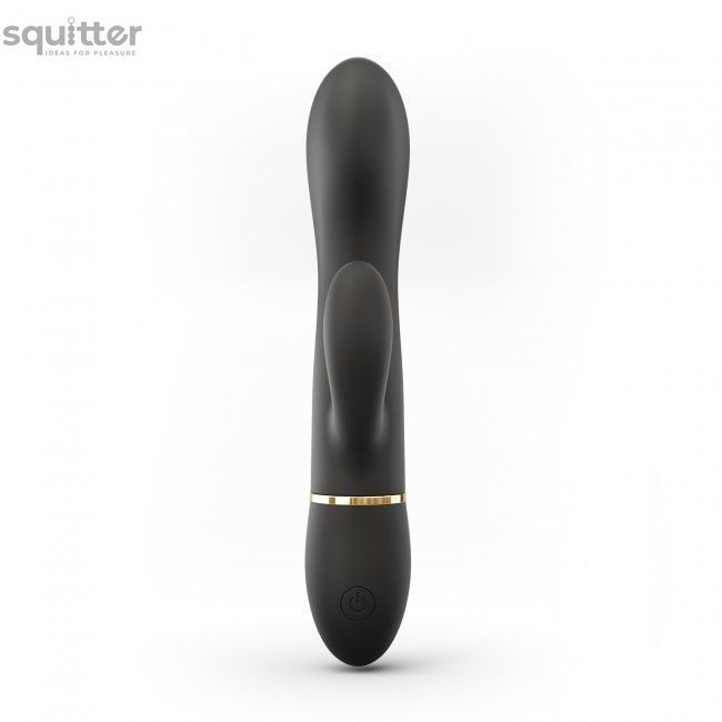 Вібратор-кролик Dorcel GLAM RABBIT, гнучкий стовбур, стимуляція точки G, 2 мотори SO3350 - онлайн-сексшоп Сквітер