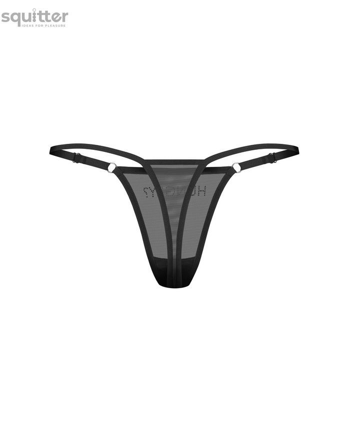 Трусики Obsessive Violami Hungry thong S/M SX3628 - онлайн-сексшоп Сквітер