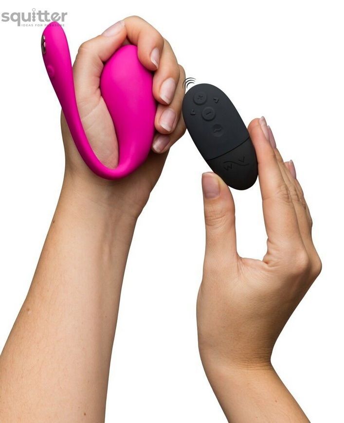 Смарт-віброяйце We-Vibe Jive 2 Electric Pink, пульт ДК, до 4 годин роботи SX2148 - онлайн-сексшоп Сквітер