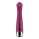 Вібратор з ротацією Satisfyer Spinning G-Spot 1 Red, плоский майданчик для стимуляції точки G SX0555,6 - інтернет-магазин інтимних товарів Squitter