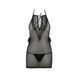 Сорочка прозрачная приталенная ERZA CHEMISE black S/M - Passion, трусикиPS26005,3 - интернет-магазин интимных товаров Squitter