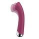 Вібратор з ротацією Satisfyer Spinning G-Spot 1 Red, плоский майданчик для стимуляції точки G SX0555,2 - інтернет-магазин інтимних товарів Squitter