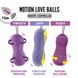 Вагинальные шарики с жемчужным массажем FeelzToys Motion Love Balls Foxy с пультом ДУ, 7 режимов SO3854 фото 3