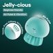 Вакуумний кліторальний стимулятор Satisfyer Jelly-cious Green SX3545,6 - інтернет-магазин інтимних товарів Squitter