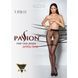 Колготки з відкритим доступом, контрастні шортики Passion TIOPEN 011 1/2 (20 den), black SO5811,5 - інтернет-магазин інтимних товарів Squitter