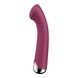 Вібратор з ротацією Satisfyer Spinning G-Spot 1 Red, плоский майданчик для стимуляції точки G SX0555,3 - інтернет-магазин інтимних товарів Squitter