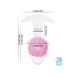 Анальна пробка Liebe Seele Icecream-shaped Crystal Anal Plug - Pink Medium SX4867,2 - інтернет-магазин інтимних товарів Squitter