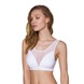 Топ с прозрачной вставкой Passion PS002 TOP white, size L SO4203 фото 1