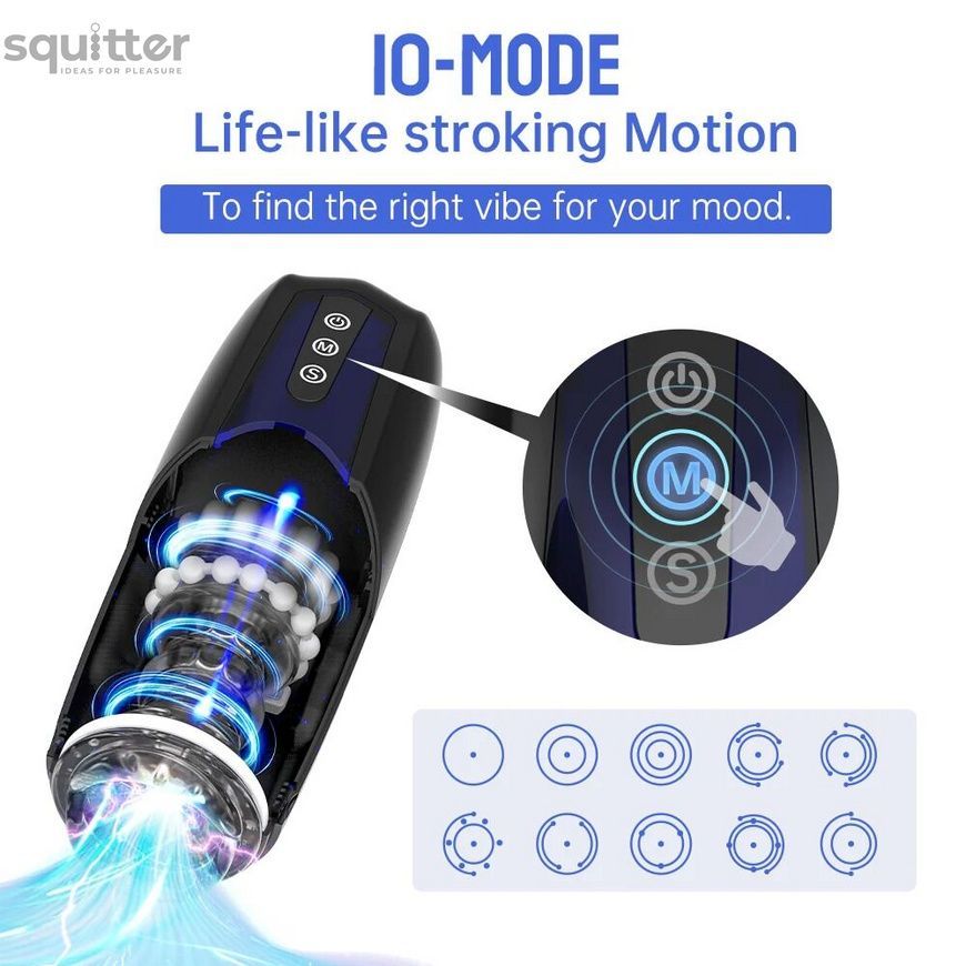 Інтерактивний смарт мастурбатор Magic Motion Xone, імітація фрикцій, 10 режимів, кнопка турбо SO8221 - онлайн-сексшоп Сквітер