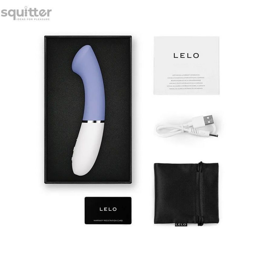 Вібратор точки G LELO GIGI 3 Powder Blue SX2560 - онлайн-сексшоп Сквітер