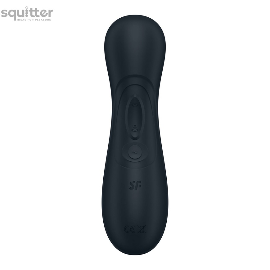 Вакуумний кліторальний стимулятор Satisfyer Pro 2 Generation 3 with Liquid Air Dark Grey SO8402 фото