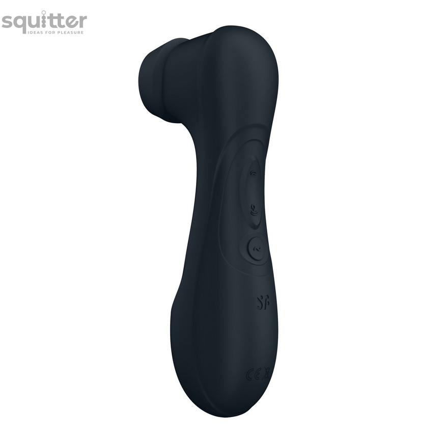 Вакуумний кліторальний стимулятор Satisfyer Pro 2 Generation 3 with Liquid Air Dark Grey SO8402 фото