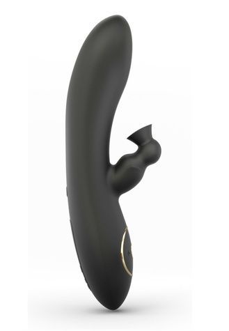 Вакуумний вібратор-кролик Dorcel DIVINE RABBIT з вібрацією, 10 режимів вібрації: 3 режими вакууму SO3818 - онлайн-сексшоп Сквітер