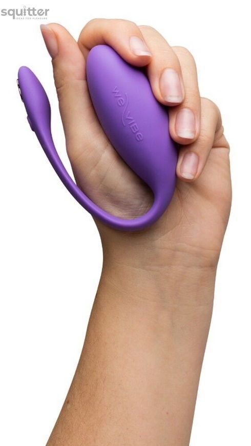 Смарт-віброяйце We-Vibe Jive Lite Purple, невеликий розмір SX2149 - онлайн-сексшоп Сквітер