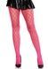 Колготки Leg Avenue Eyelet Net Tights Neon Pink One Size SX2755,1 - інтернет-магазин інтимних товарів Squitter
