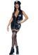 Leg Avenue Vinyl Naughty Cop Black MSO8625,4 - интернет-магазин интимных товаров Squitter