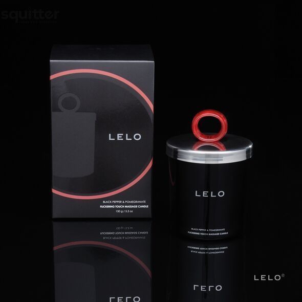 Массажная свеча LELO Massage Candle Black Pepper & Pomegranate, соевый воск, 36 часов горения SO8127 - онлайн-сексшоп Сквитер