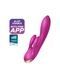 Смарт вібратор кролик із подвійним відростком Satisfyer Double Flex Violet SO6093,1 - інтернет-магазин інтимних товарів Squitter