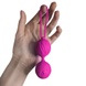 Вагинальные шарики Adrien Lastic Geisha Lastic Balls BIG Magenta (L), диаметр 4см, вес 90гр AD40321 фото 5