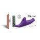 Вібронасадка для страпону з вакуумною стимуляцією Strap-On-Me Multi Orgasm Dildo L Purple SX4034,8 - інтернет-магазин інтимних товарів Squitter
