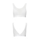 Топ з прозорою вставкою Passion PS002 TOP white, size M SO4204 фото 4