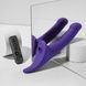 Вібронасадка для страпону з вакуумною стимуляцією Strap-On-Me Multi Orgasm Dildo L Purple SX4034,2 - інтернет-магазин інтимних товарів Squitter