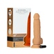 Фалоімітатор ADDICTION Dual Density Silicone Dildo Caramel 8″, присоска, діаметр 4,3 см, віброкуля в SO8243 фото 9