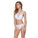 Топ з прозорою вставкою Passion PS002 TOP white, size M SO4204 фото 2