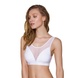 Топ з прозорою вставкою Passion PS002 TOP white, size M SO4204 фото 1