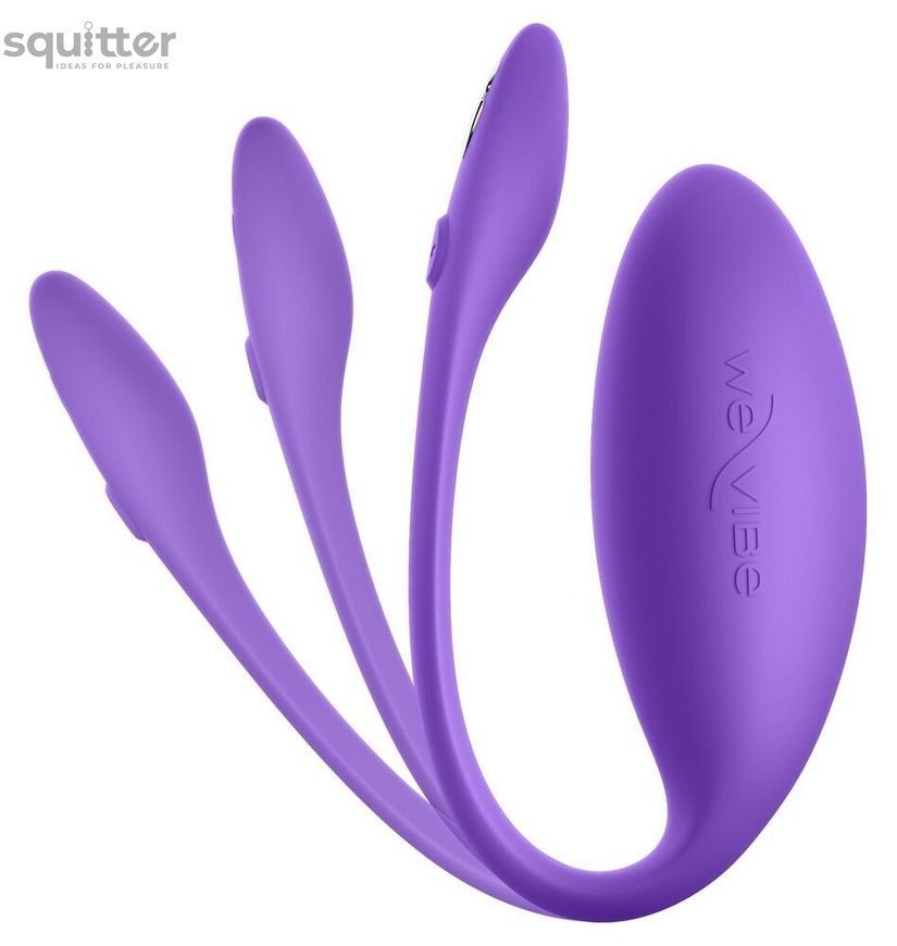 Смарт-віброяйце We-Vibe Jive Lite Purple, невеликий розмір SX2149 - онлайн-сексшоп Сквітер