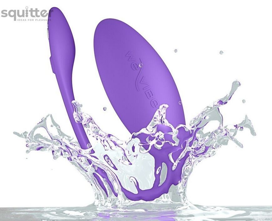 Смарт-віброяйце We-Vibe Jive Lite Purple, невеликий розмір SX2149 - онлайн-сексшоп Сквітер